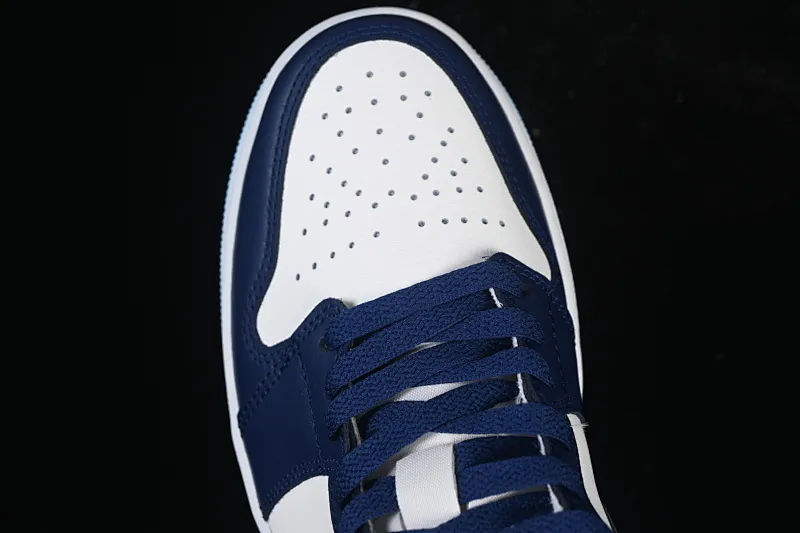 All categories Air Jordan Jordan series basketball shoes Air Jordan 1 Low G version pure original Air Jordan 1 Low AJ1 Joe 1 blue white black hook low-top cultural casual sneakers 553558-149